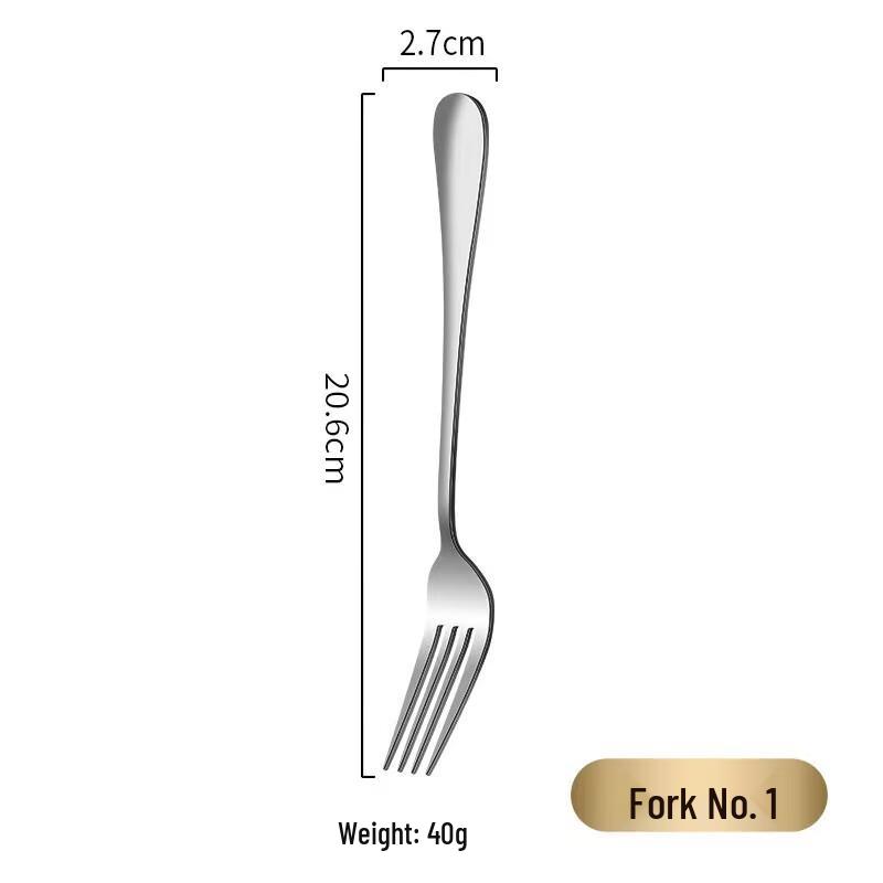 Десертная вилка Ouloti из нержавеющей стали 304