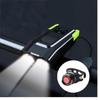 Lishi High-Brightness Dual-LED Rechargeable Bicycle Headlight with Horn