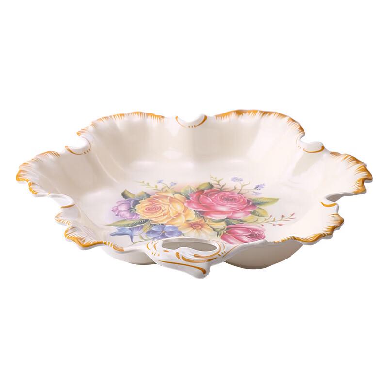 Wuhe Melamine Round Fruit & Snack Plate
