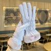 Baumwoll-Kaltwetterhandschuhe Winter-Damenhandschuhe Neue Daunen-Baumwollhandschuhe