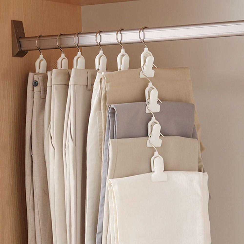 10Pcs Anti-slip Pants Socks Storage Clip Plastic Laundry Clothes Pegs Hats Storage Clip  Hats