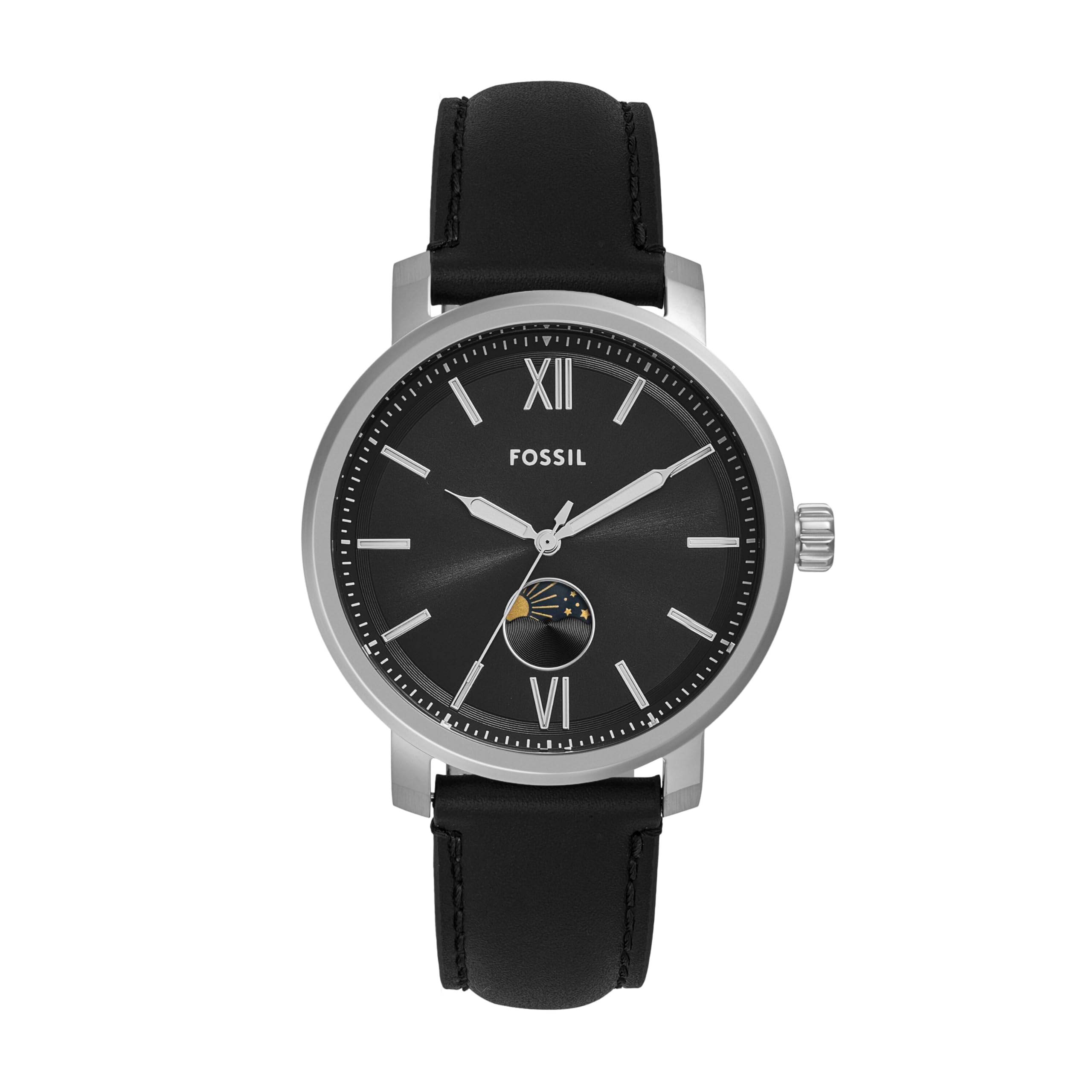 

Fossil Men s RHETT Multifunction Stainless Steel Watch, BQ2906