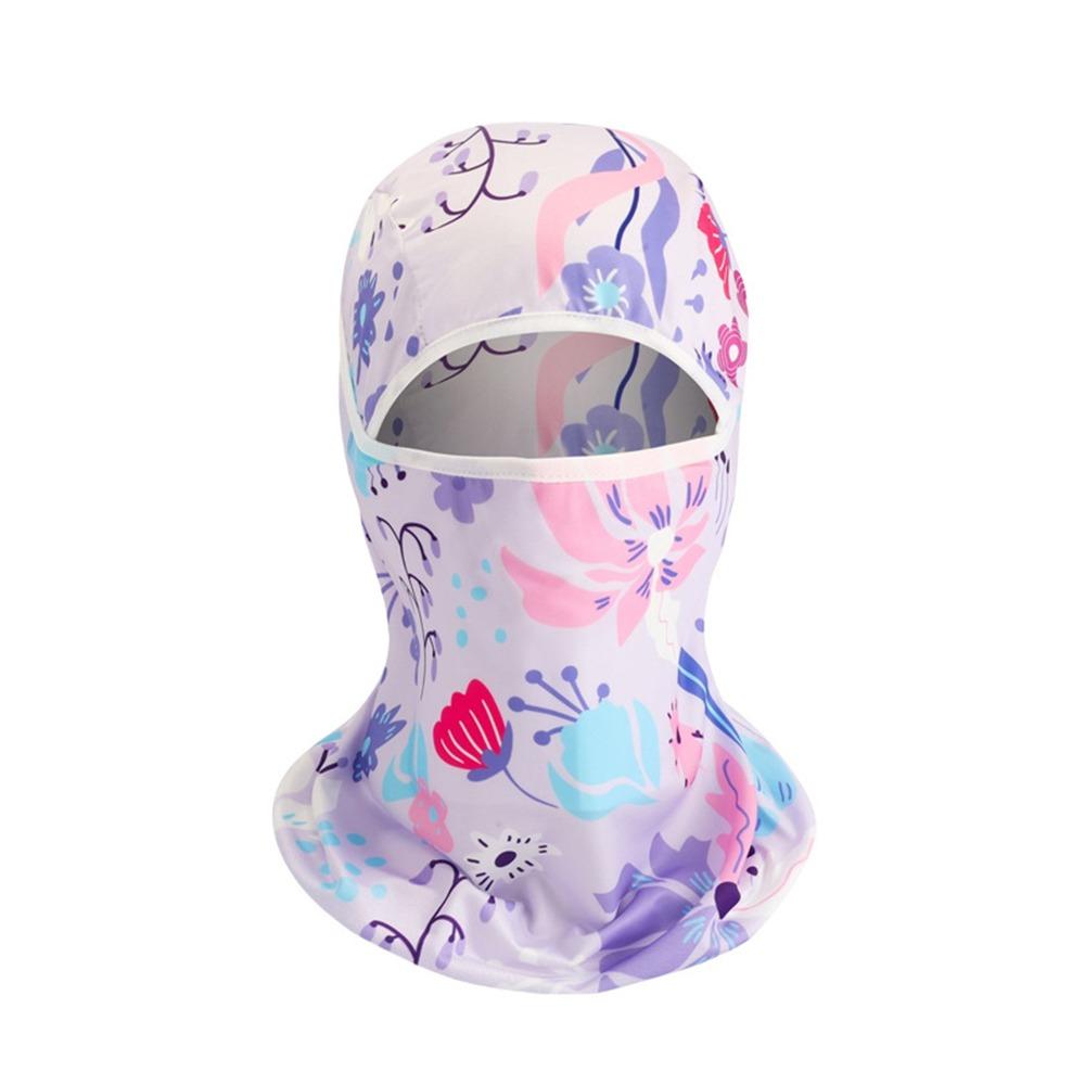 Ice Silk Cool Balaclava Quick Dry Face Cover Headwear Fashion Full Face Cap  Motorcycle Riding