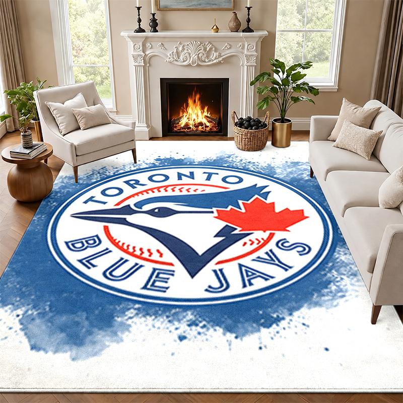 Blue Jays Academy Carpet Door Mat for Living Room or Bedroom Protective Mat Under Chair Office Decoration Christmas Gift Birthday Present
