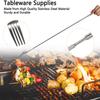 Magische Teleskopgabel mit Samtbeutel | Erweitert von 22 cm auf 64,5 cm Edelstahl-Besteckset für BBQ, Abendessen & Streiche | Einzigartig