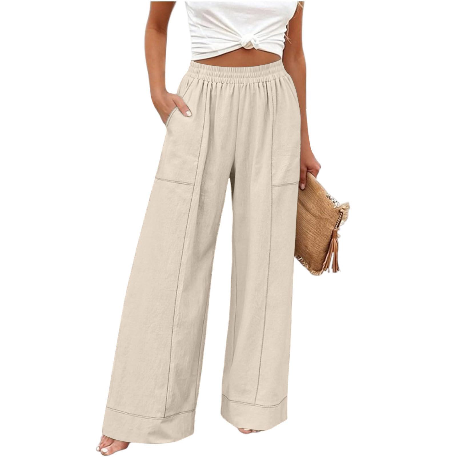 

Women s Straight Pants Fashion Casual Pants Nine Point Harlan Pants L