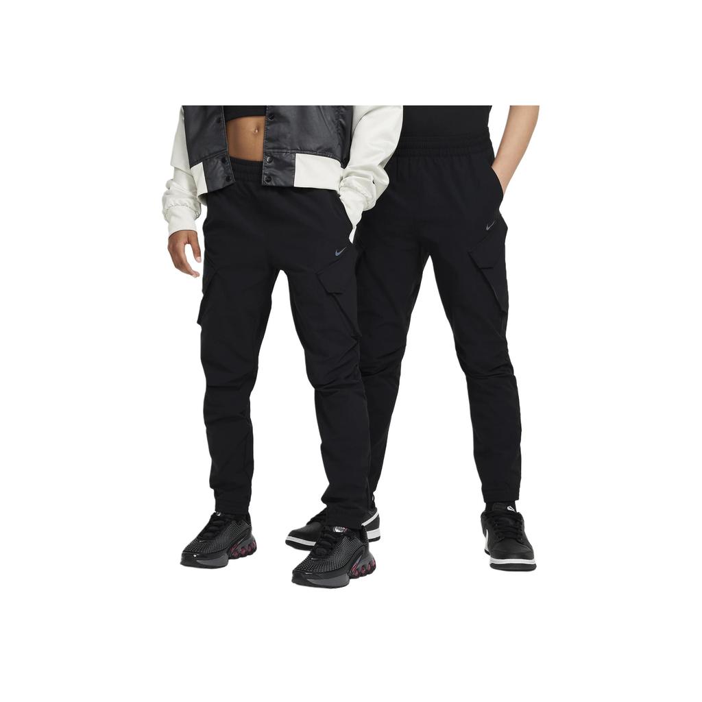 Nike Reflective Logo Cargo Pants Kids Bottoms Black FZ4904-010