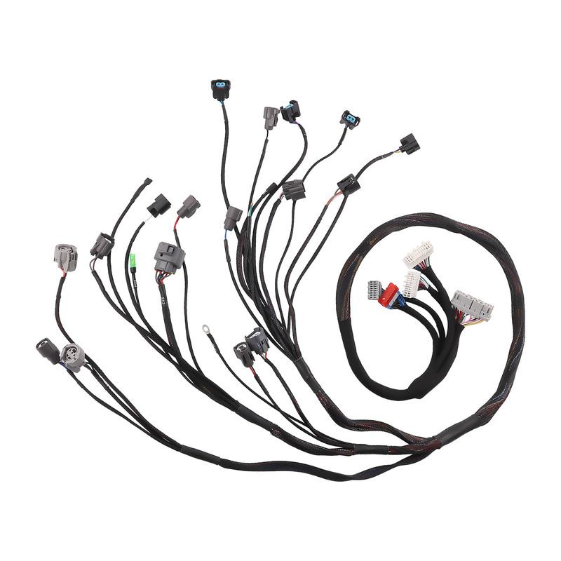 D &B-series OBD-2 Tucked Engine Wire Harness For 92-00 Civic Integra B16 B18 D16