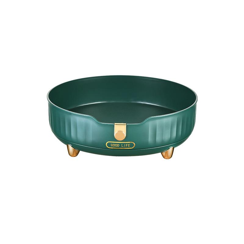 

Кухонная вращающаяся полка для храненияВращающийся подносПолка для хранения бутылок с приправамиВращающийся поднос для хранения косметикиПоднос для хранения темно-зеленого