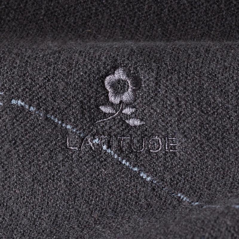 MONTAGUT Men's Zipper Stand-Up Collar Knit Sweater