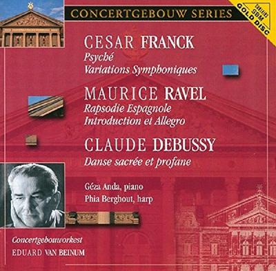CD C. FRANCK M. RAVEL DEBUSSY BONES  Psyche  APL101563 AUDIOPHILE 2004 Holland Classical Used