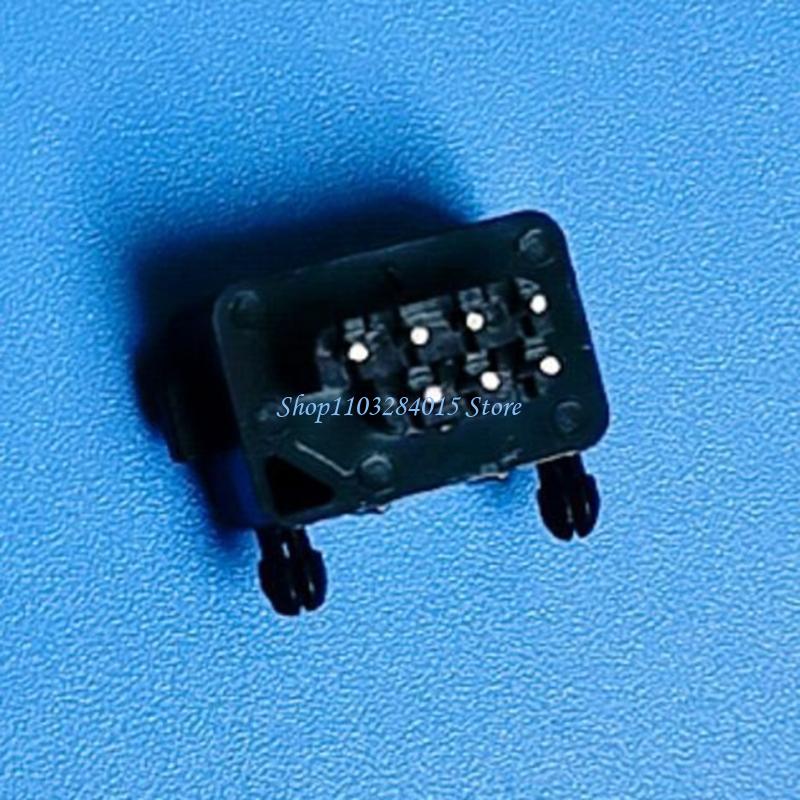 R6FF 7 Pin Female Connector Socket Slot 90 Degree for Game Consoles Controllers