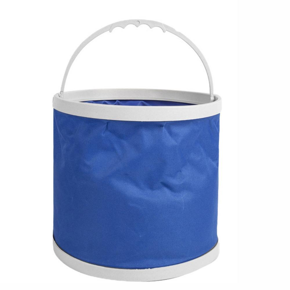 Oxford Cloth Car Folding Bucket Space Saving Water Sprinkling Bucket Folding Water Bucket  Fishing