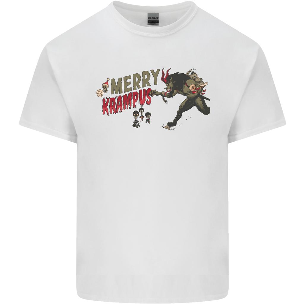 Merry Krampus Funny Christmas Xmas Unisexs Light Cotton TShirt