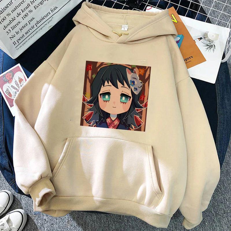 Anime  Kochou Shinobu Women Hoodie Casual Autumn Hoody