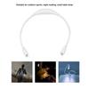 Neck Light USB Rechargeable 3 Brightness Levels 360° Flexible LED Neck Reading Lamp For Running RepairingWhite