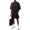 Fear of God Logo Low-Crotch Loose Straight-Leg Sports Casual Shorts Men Shorts Black FG40-010CTW-001