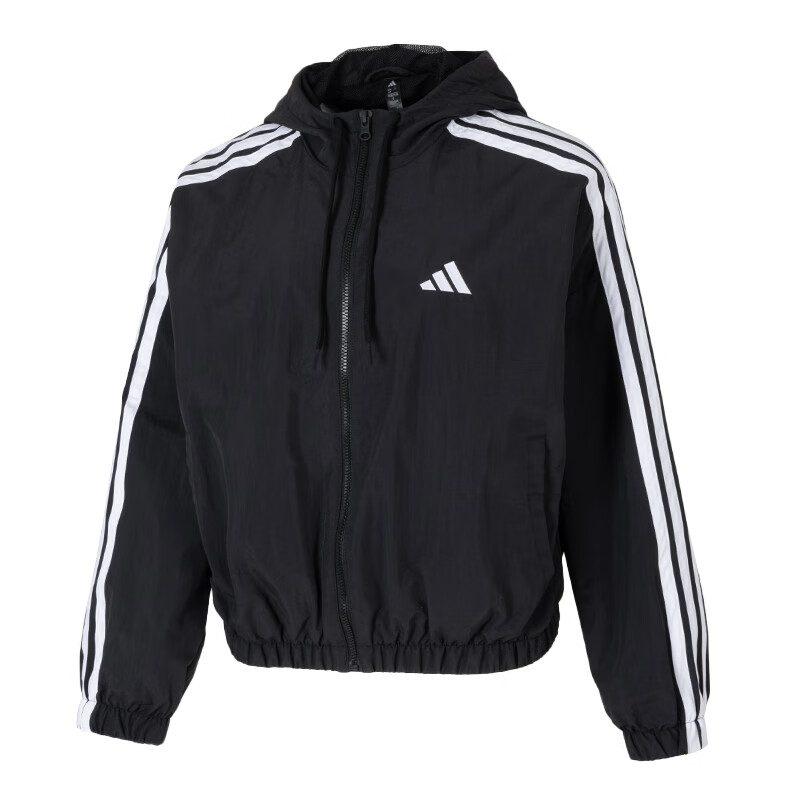 Adidas 3 Stripes Jackets & Coats Women's Black JZ2162