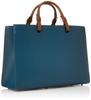 Furla VARSITY STYLE Tote Bag in Blue Jay Marmo Women's + (Product Code c)
