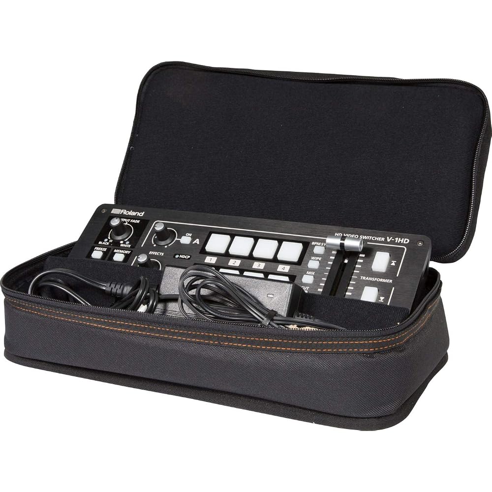 Roland CB-BV1 Video Switcher V-1HD/ V-1SDI Special Carrying Case Black Black Lightweight Durable ...
