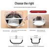 ZISIZ Small 304 Stainless Steel Steamer Basket
