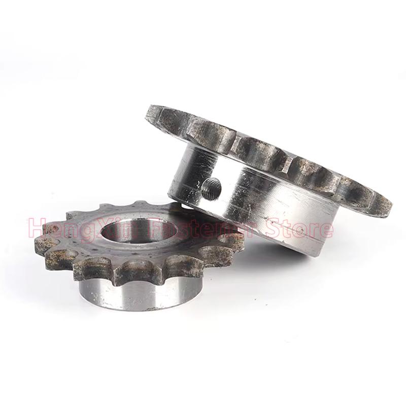1pcs 10T-26T 10A Industrial Drive Sprocket Wheel 45# Steel Chain Gear 10 11 12 13 14 15 16 17 18 19 20 21 22 23 24 25 26 Teeth
