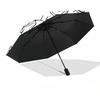1pc Doodle Dogs Open/Close Folding Umbrella, All- Portable Umbrella for & Men, Stylish Accessory (Holiday Gift) 8-Rib yy251213200