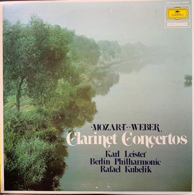 LP Record RAFAEL KUBELIK, KARL LEISTER, BERLI - Mozart, Weber, Klarinetconcerten MGX7043 DEUTSCHE GRAMMO Japan Obi Klassiek Gebruikt