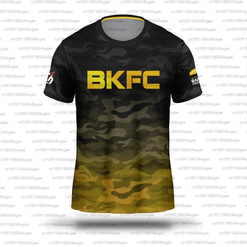 BKFC Boksen Fan Vechtsportkleding Mannen Vrouwen Ademende Sportkleding Man Kinderen Zomer Casual Ronde Hals T-shirt Mannelijk Korte Mouwen Tops T-shirt