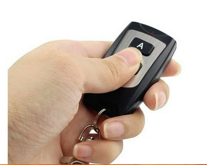 Waterproof 2-Button Remote Control Transmitter with Learning Code - EV1527 Chip