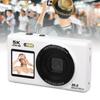 Digital Camera 5K 80MP Double Screen Autofocus 18x Zoom WiFi Camera with Flash for Travel Live Streaming