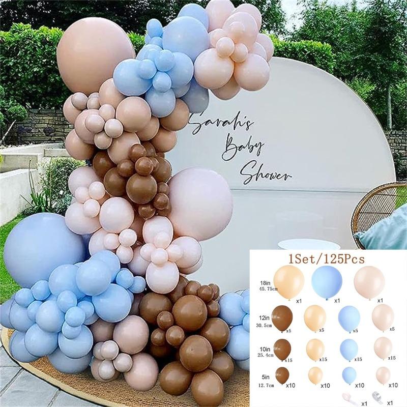 Balloon Party Birthday Wedding Balloon Set Decoration Scene Arrangement Background Wall Balloon Chain