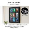 iikuru Trading Card Storage with Magnetic Loader, Trading Card Case for Storage, Display, and Display, Holds 9 Cards