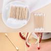 100/400/600pcs Double Head Cotton Swab Medical Wood Sticks Nose Ears Clean Applicator Beauty Cottontattooclean,Tattooaccessories