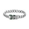 Armani Exchange stainless steel chain stainless no bracelet, steel, gemstones.