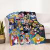 Sailor Moon Characters Customize Text Blanket Multi-purpose Customizable Blanket Warmthful Decor Perfect for Bed Picnics Seaside Sofa