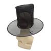 Lightweight Traditional Korean Gat Hat Adjustable Wide Brim Joseon Dynasty Hat Ribbon Square Top Cosplay Hat