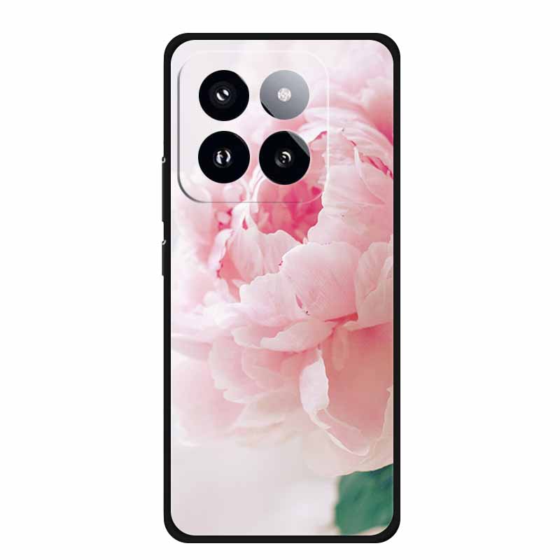 For Xiaomi 14T PRO Case Luxury Soft Silicone TPU Phone Cases Back Cover For Xiaomi14T Bumper Protective Shockproof Love fundas