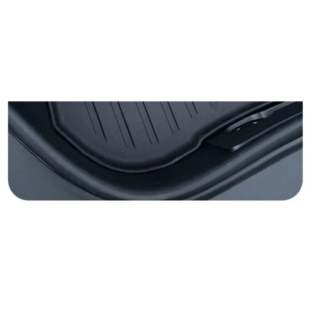 For Tesla 2024-25 Model3 Highland 3 Rear Trunk Mat TPE Car Pads Waterproof Protective Trunk Mats Upper Layer of Trunk Cushion