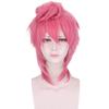 Anime Jojo's Bizarre Adventure Golden Wind Trish Una Red Style Heat Resistant Fake Hair Halloween Party JOJO Cosplay Costume Wig
