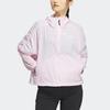 Adidas Terrex Solid Logo Outdoor Hooded Sun Protection Jacket Women Jacket Clear-Pink IU1272
