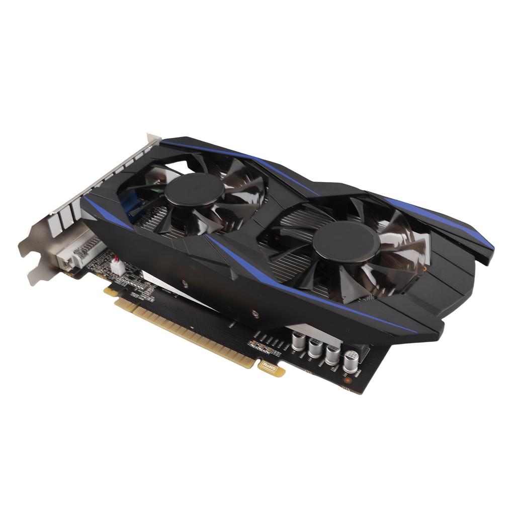 Graphics Card 128bit 4GB DDR5 700MHz Automatic Recognition Durable Computer Accessories for Dual Fan Desktop Computer