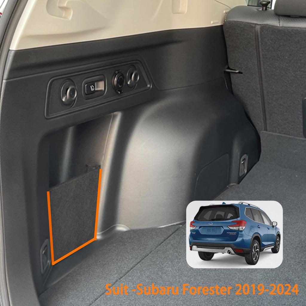 Subaru Forester Trunk Organizer, Trunk Storage Fiberboard Panel, 2Pcs (Driver'S Side+Passenger'S Side, Multi-Color)