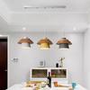 Moderne Pendellampe i Tre Nordisk Macaron Fargerik Minimalistisk Hengende Lamper Stue Nattbord Kaffe Innendørs Dekor Belysning