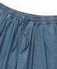COLUMBIA UNIVERSITY Sl-Label Loose-Fit Denim Pintuck Pants Light Denim