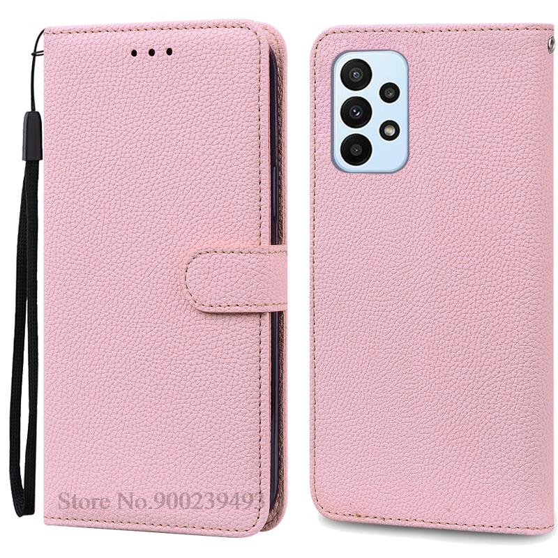 M13 4G SM-M135F Case For Samsung Galaxy M13 Case Leather Wallet Flip Case For Samsung M13 M 13 Case Soft Silicone Cover Fundas