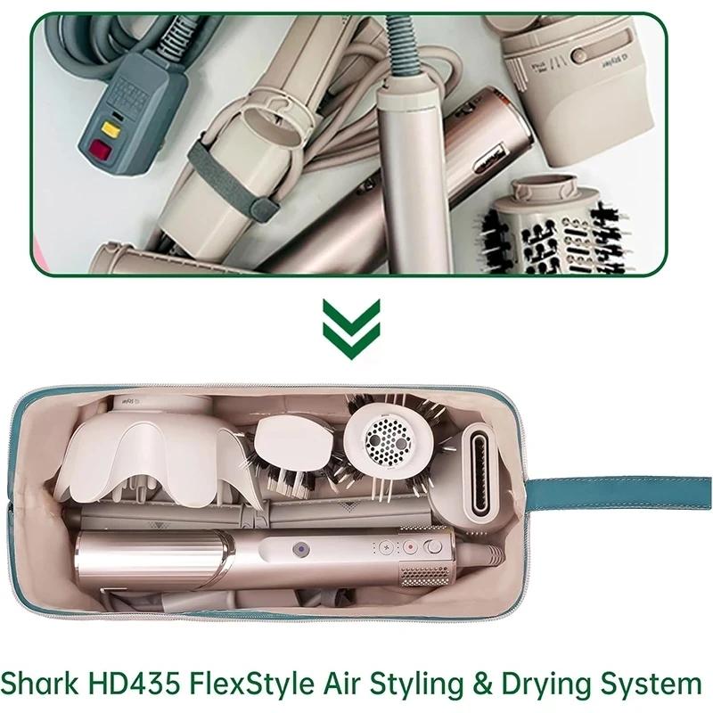 General Sewing Thread Curling Iron Bag Portable with Compartments Organizer Bag Dustproof Large Capacity Carrying Case Travel