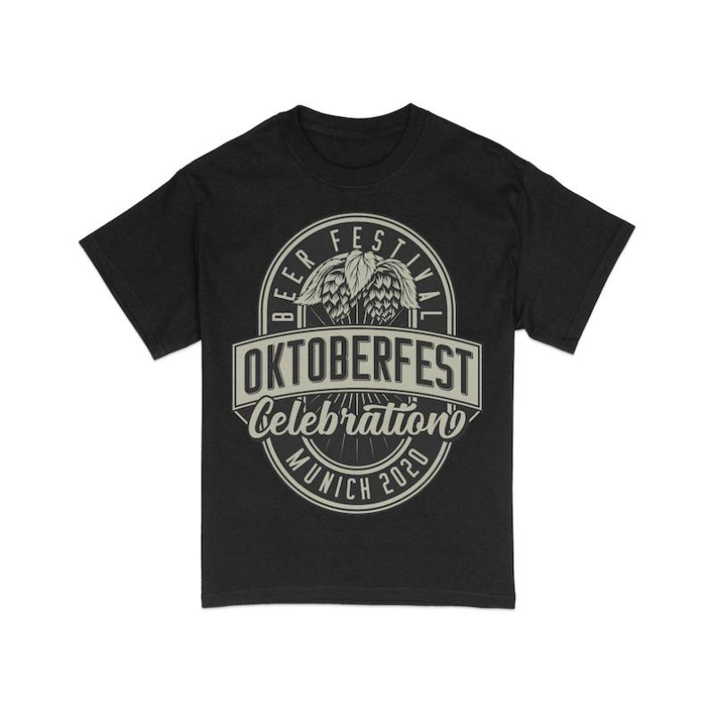 Oktoberfest Beer Festival Munich 2020 TShirt Vintage Hops Emblem Tee Craft Lover Gift Casual Brewery Shirt Cotton Printed Top