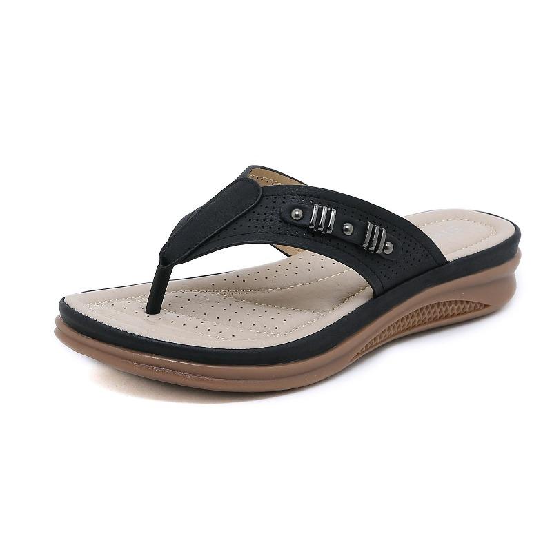Scarpe Estive 2026 Sandali Donna Piatte Vacanza Marca Sandali da Donna Stile Boemo Nero Blu Taglia Grande 42