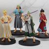 18 Cm One Piece Anime Figur Pirate Warriors Monkey D Ruffy Roronoa Zoro Sanji Lysop Actionfiguren Model Ornament